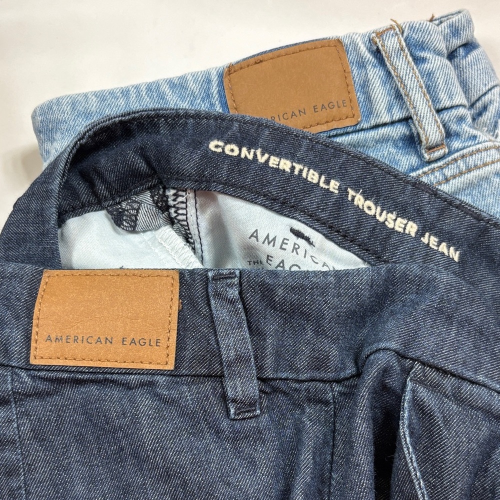 American Eagle Outfitters women’s Dark Convertible Trouser Jean